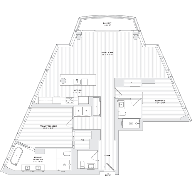Floor plan A