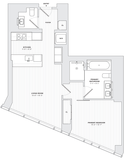 Floor plan M